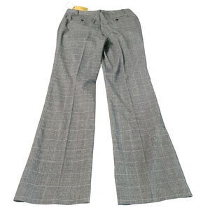 Essentials By A B S Womens Dress Pants Gray Size 6 Polyester Stretch Pockets